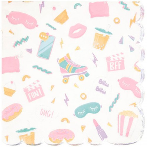 Guardanapos Teen Pijama Party